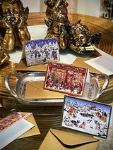 Mini Tarjeta de Adviento 'Escenas de Navidad' - Chocolatería