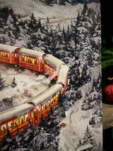 Calendario de Adviento 'Christmas Express' - Barbara Behr -38x52 cm