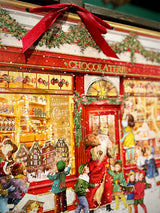 Calendario de Adviento 'La Chocolatería' - 52x38 cm