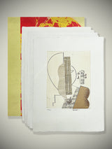 Carpeta 'Nuevos Tipos Urbanos' con 5 Aguafuertes - Manolo Valdés