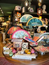 Abanico 'Pachamama' con Estampado Paisley