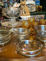 Centro de Cristal 'Herbert' Con Estrella y Asas