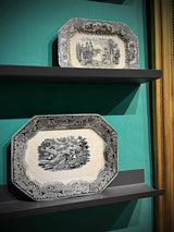 'Cartagena' Earthenware Serving Tray - Antique