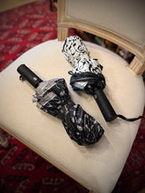 Paraguas Plegable 'Música' - Blanco