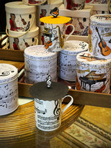 Juego de Taza e Infusor 'Instrumentos'