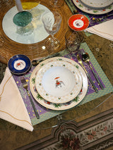 Plato Hondo de Porcelana 'Marajah'
