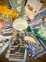 Pañuelo Estampado 'Composición VIII' 90x90 cm - Kandinsky