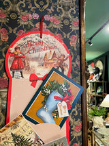 Colgador de Pared para Tarjetas de Navidad