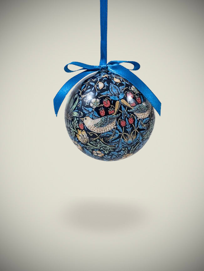 Buy 'William Morris' Christmas Decorative Balls | Tartan & Zebra