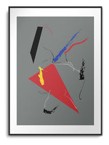 Lámina Decorativa 'Puzle Abstracto No I'