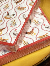 Pack de 20 Servilletas de Papel 'Country Life' - 33x33 cm