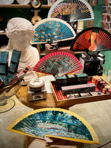 Abanico 'Pachamama' con Estampado Paisley