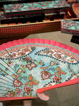 Abanico 'Pachamama' con Estampado Paisley