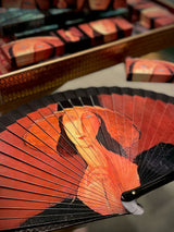 Abanico 'Retrato de Jeanne Hebuterne' - Modigliani