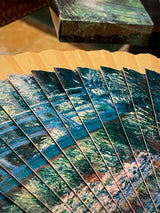 Abanico 'El Puente Japonés' - Monet