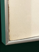 Etching on Resins in Two Inks 'Z' - Antoni Tàpies