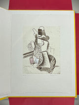 Carpeta 'Nuevos Tipos Urbanos' con 5 Aguafuertes - Manolo Valdés