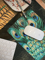 Alfombrilla para Ratón 'Peacock Feathers'