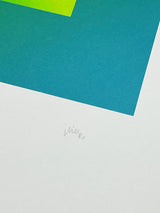 Numbered Screen Print - Richard Paul Lohse