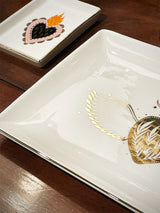 Bandeja Decorativa Cerámica Grande 'Ex-Voto' - Blanca