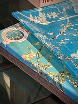 Bandeja de Cristal Rectangular 'Almond Blossom' - Van Gogh