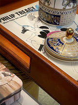 Bandeja de Piel con Asas 'Valet'