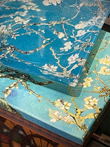 Bandeja de Cristal Rectangular 'Almond Blossom' - Van Gogh