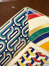 Vaciabolsillos de Porcelana 'Luxury Living' - Geometric