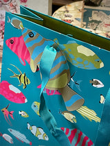 Bolsa de Regalo Grande 'Aquamarine' - 25,5x31 cm