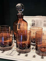 Botella de Cristal 'Classy Fun' - Púrpura