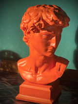 Busto Decorativo 'David' - Naranja
