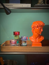 Busto Decorativo 'David' - Naranja