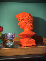 Busto Decorativo 'David' - Naranja