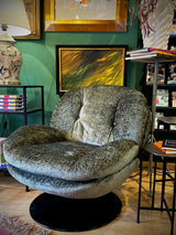 Butaca Pivotante 'Memento Classique' - Khaki Base Negra