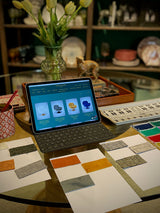 Butaca Pivotante 'Memento Pop' - Rojo