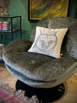 Butaca Pivotante 'Memento Classique' - Khaki Base Negra