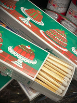 Caja de Cerillas Alargadas 'Christmas Pudding' - 45 piezas