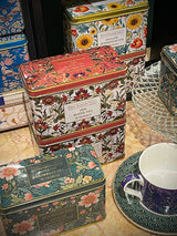 Lata de Té 'Embroidery Lotus Flower' - 40 Bolsitas 1869 Blend