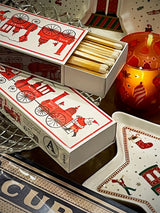 Caja de Cerillas Alargadas 'Santa Trains' - 45 piezas