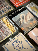 Caja de Cerillas 'The Common American Swan' - 125 piezas