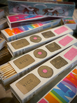 Caja de Cerillas Alargadas 'Biscuit Matches' - 45 piezas
