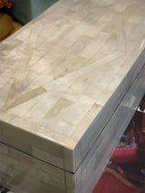 Caja Decorativa de Hueso Natural Pequeña 'Hubert'