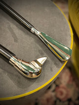 Calzador en Aluminio y Madera 'Perro'