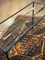 Calzador Plateado Largo 'Flor de Lys'