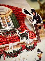 Decoración de Adviento 'Casa Navideña' - Beige