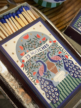 Peacock Matchbox - 75 pieces