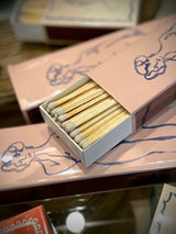 Caja de Cerillas Alargadas 'Nude Luxury Matches' - 45 piezas