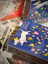'Festive Dog' Matchbox - 125 pieces