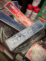 Caja de Cerillas Alargadas 'Merry Christmas' - 45 piezas