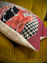 Funda de Cojín 'Chatnel II' con Gato - 45x45 cm